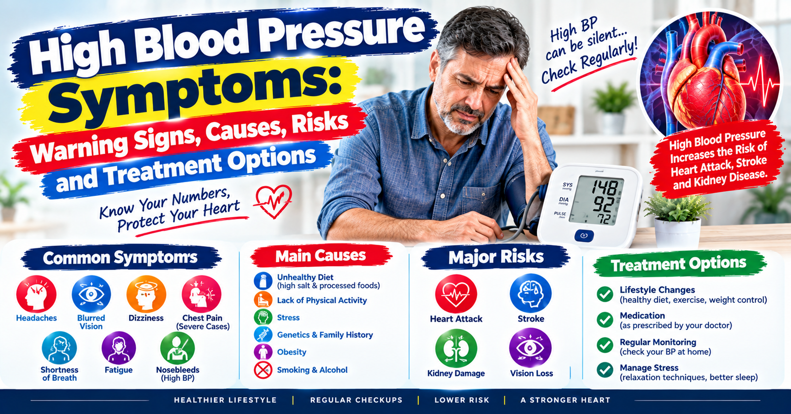 High Blood Pressure Symptoms