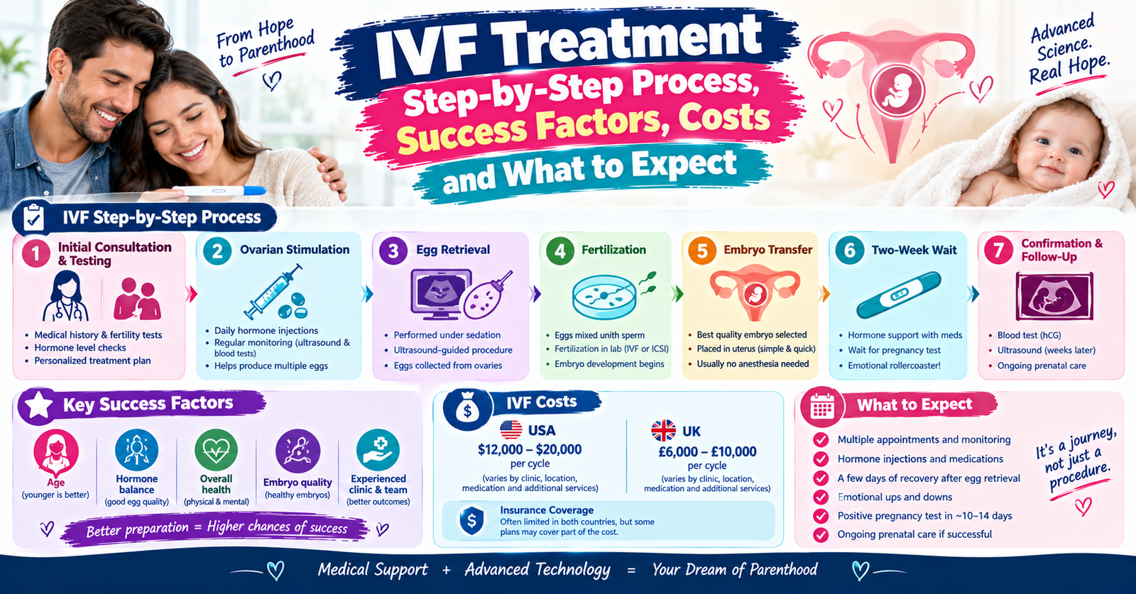 IVF Treatment: From Hope to Parenthood